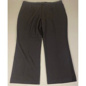 East‎ 5th Wide Leg Dress Pants Women's Size 26WE Black Career Stretch New NWT
